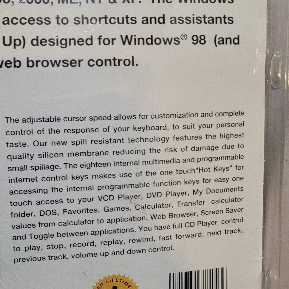 Direct Access Internet Multimedia Keyboard - White - Picture 6 of 6